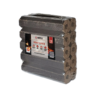 Heat Logs Open Fire Log Fuel High Energy Ultra Dry Eco Wood Fuel - 20KG Pack